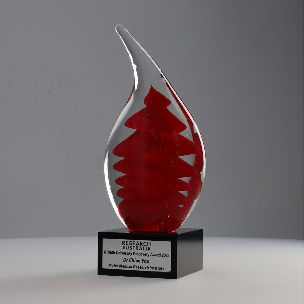 Art Glass Vulcan 215mm 