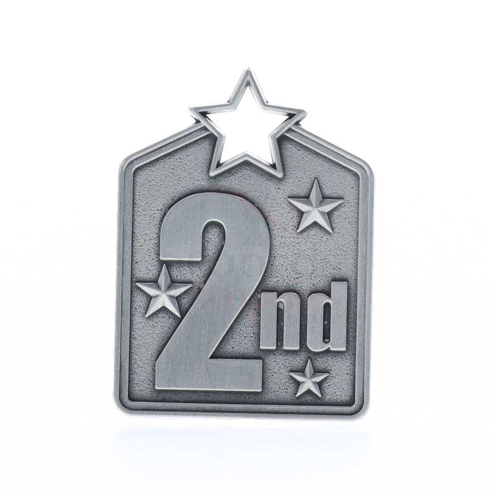 Shield Medal 2nd Place 60mm