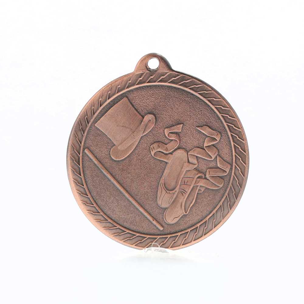 Chevron Dance Medal 50mm - Bronze