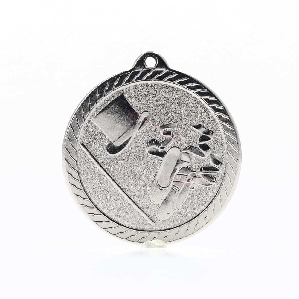 Chevron Dance Medal 50mm - Silver
