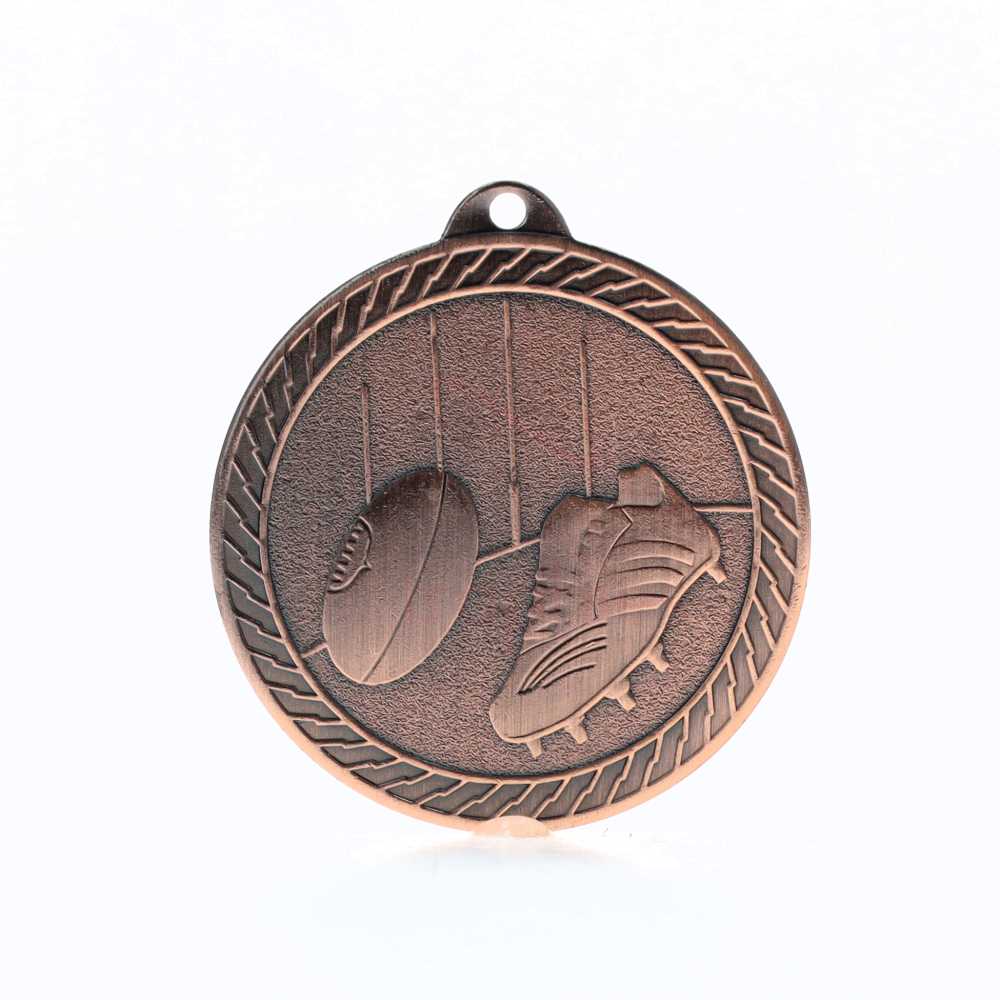 Chevron AFL Medal 50mm - Bronze