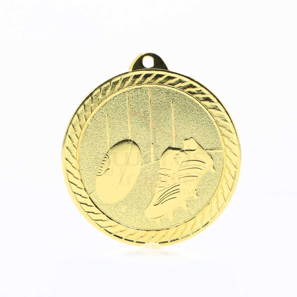 Chevron AFL Medal 50mm - Gold