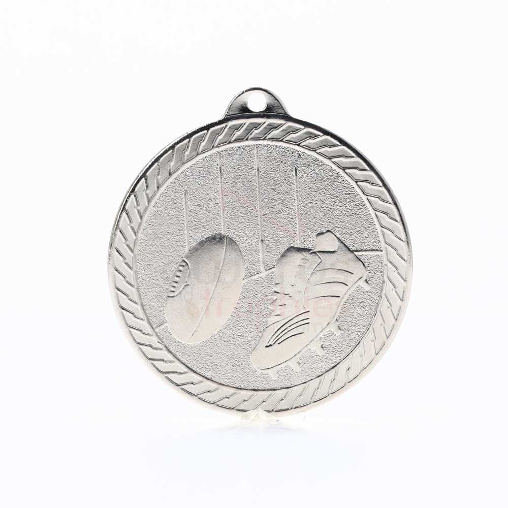 Chevron AFL Medal 50mm - Silver