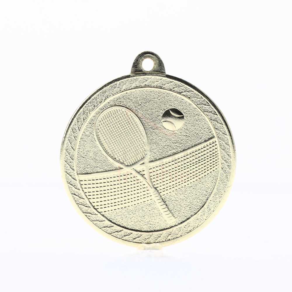 Chevron Tennis Medal 50mm - Gold