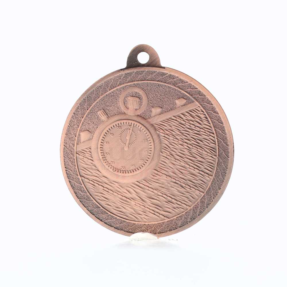 Chevron Swimming Medal 50mm - Bronze