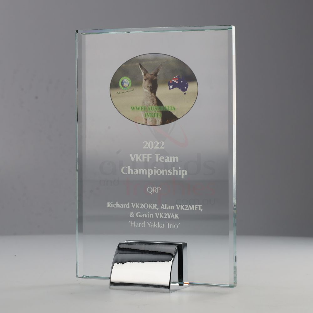 Glass & Metal Billboard 160mm