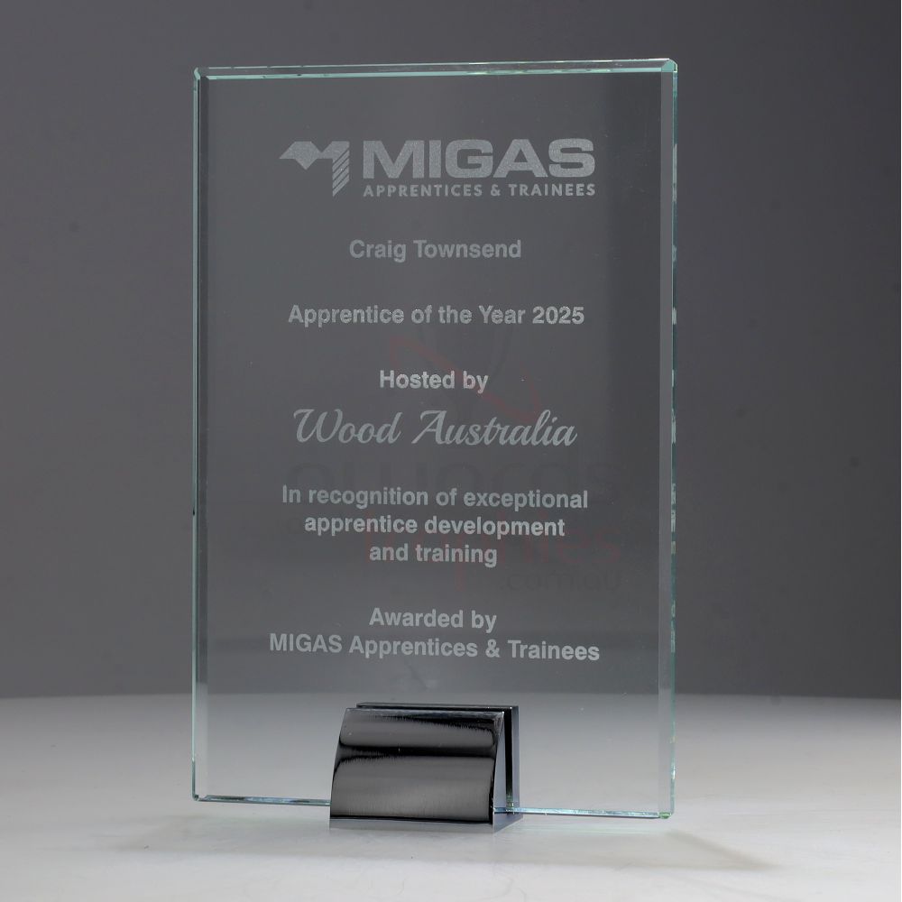 Glass & Metal Billboard 160mm