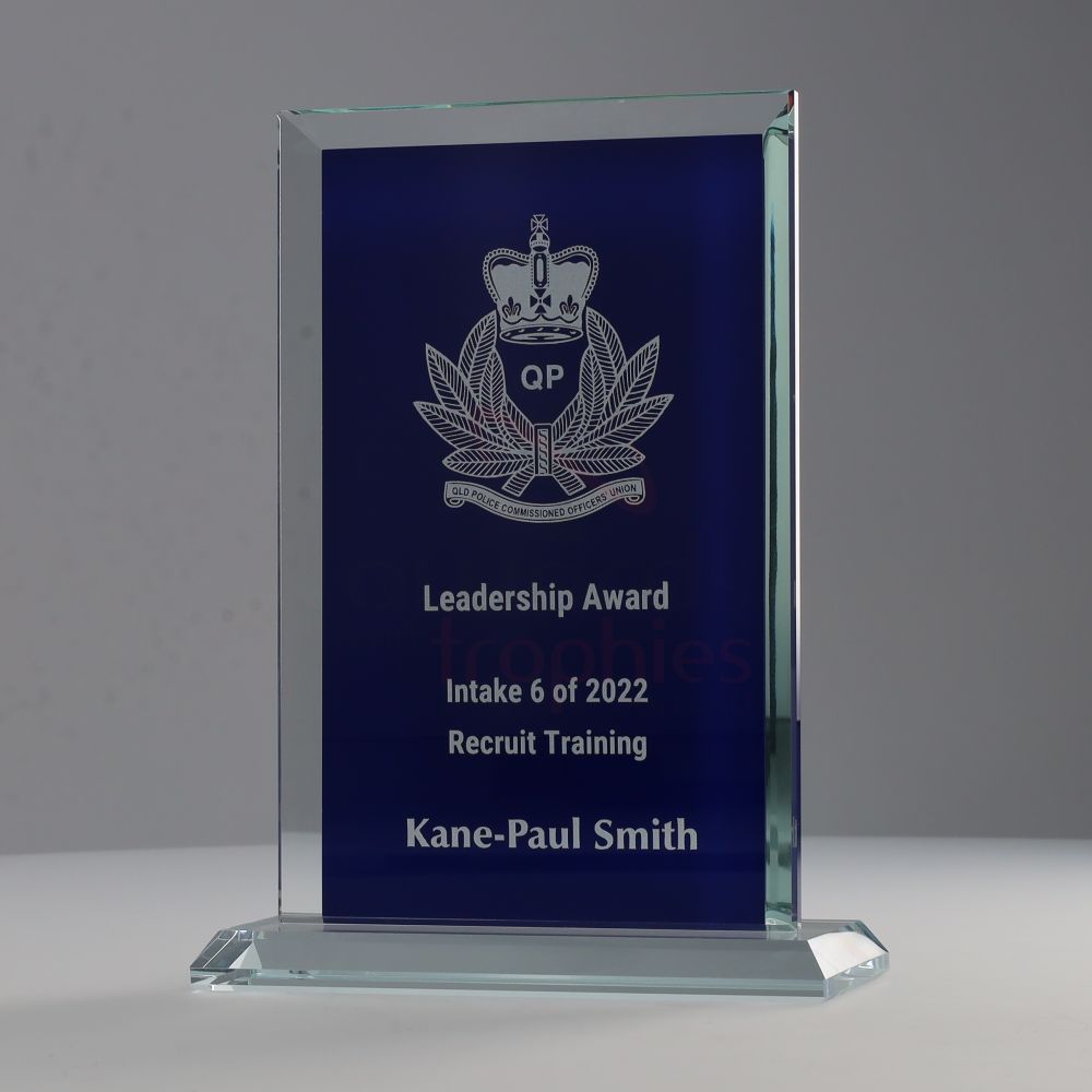 Glass Blue Billboard 180mm