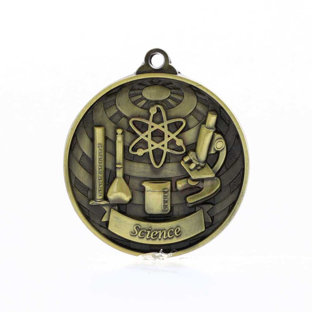 Global Science Medal 50mm Gold 