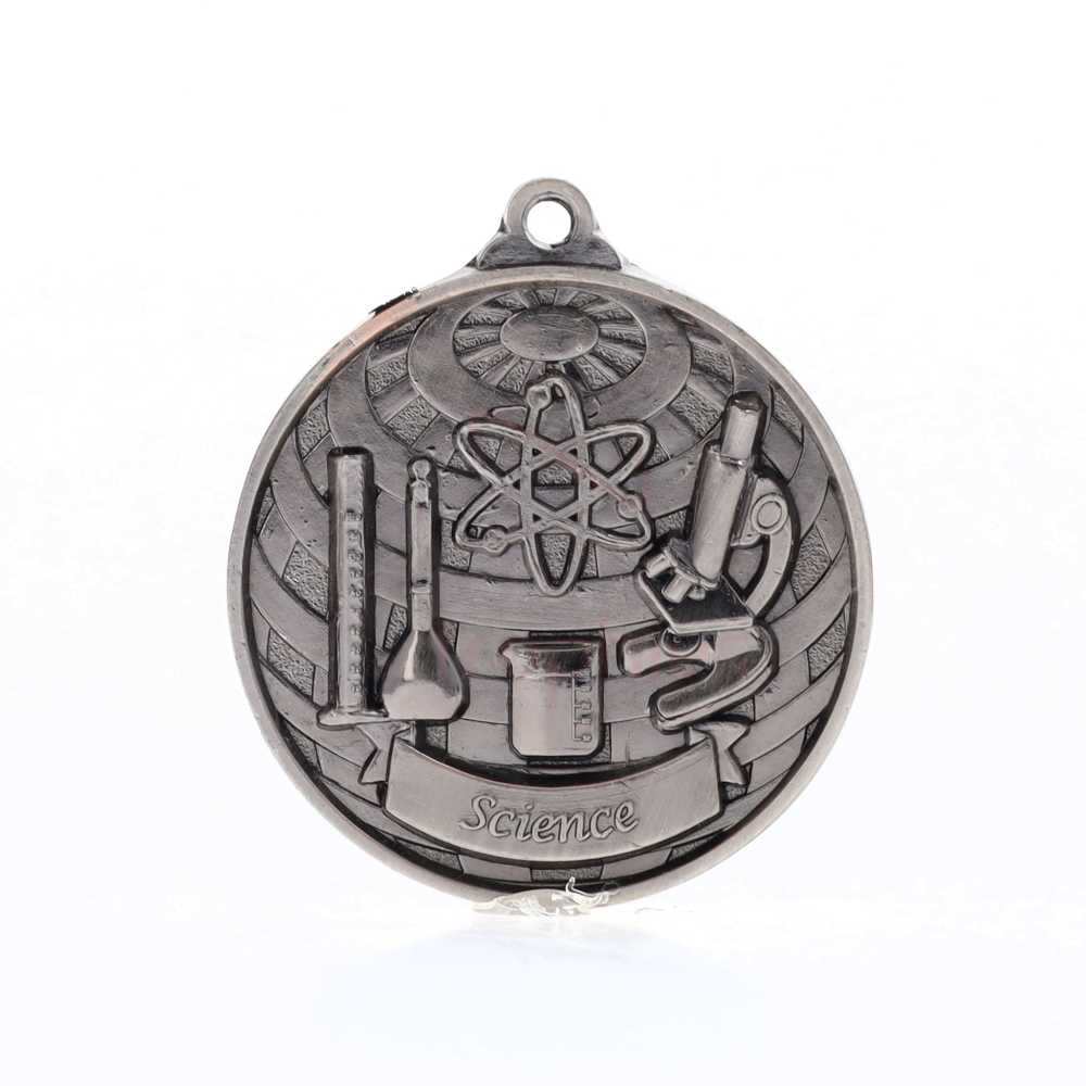 Global Science Medal 50mm Silver 