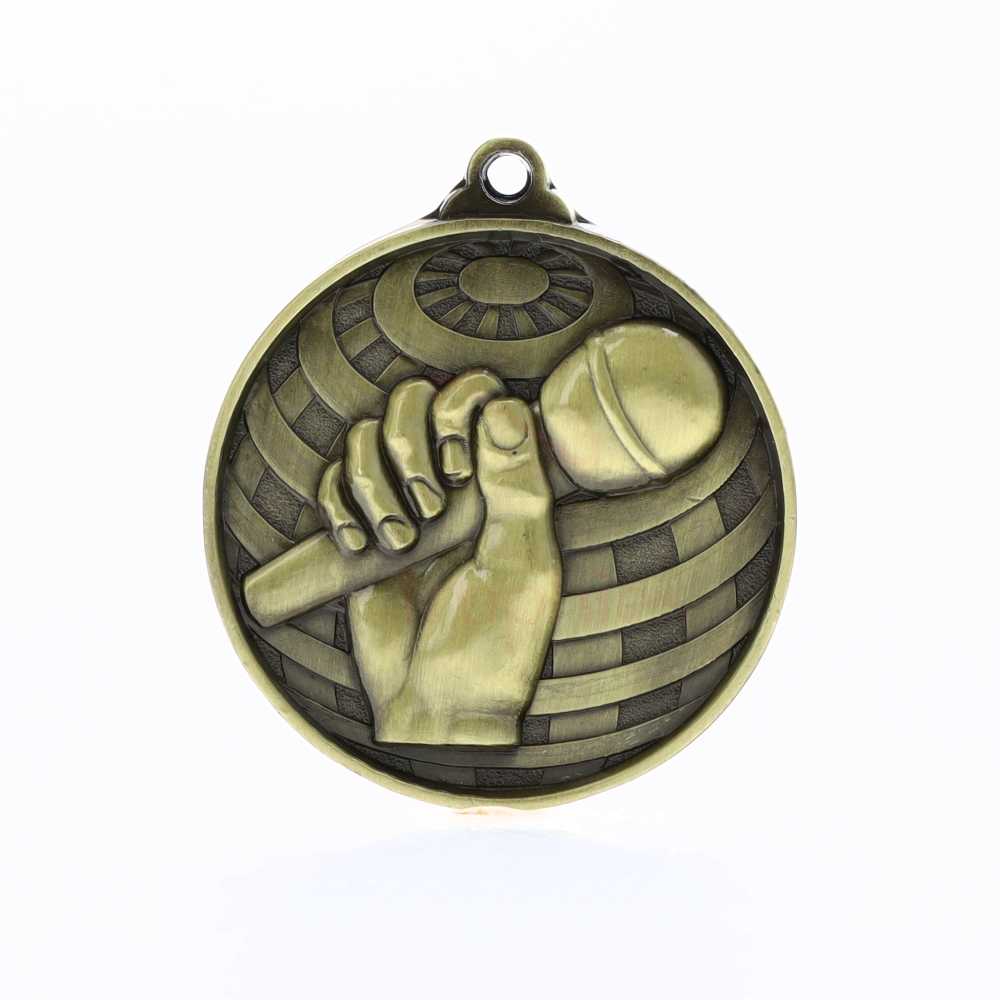 Global Singing Medal 50mm Gold 
