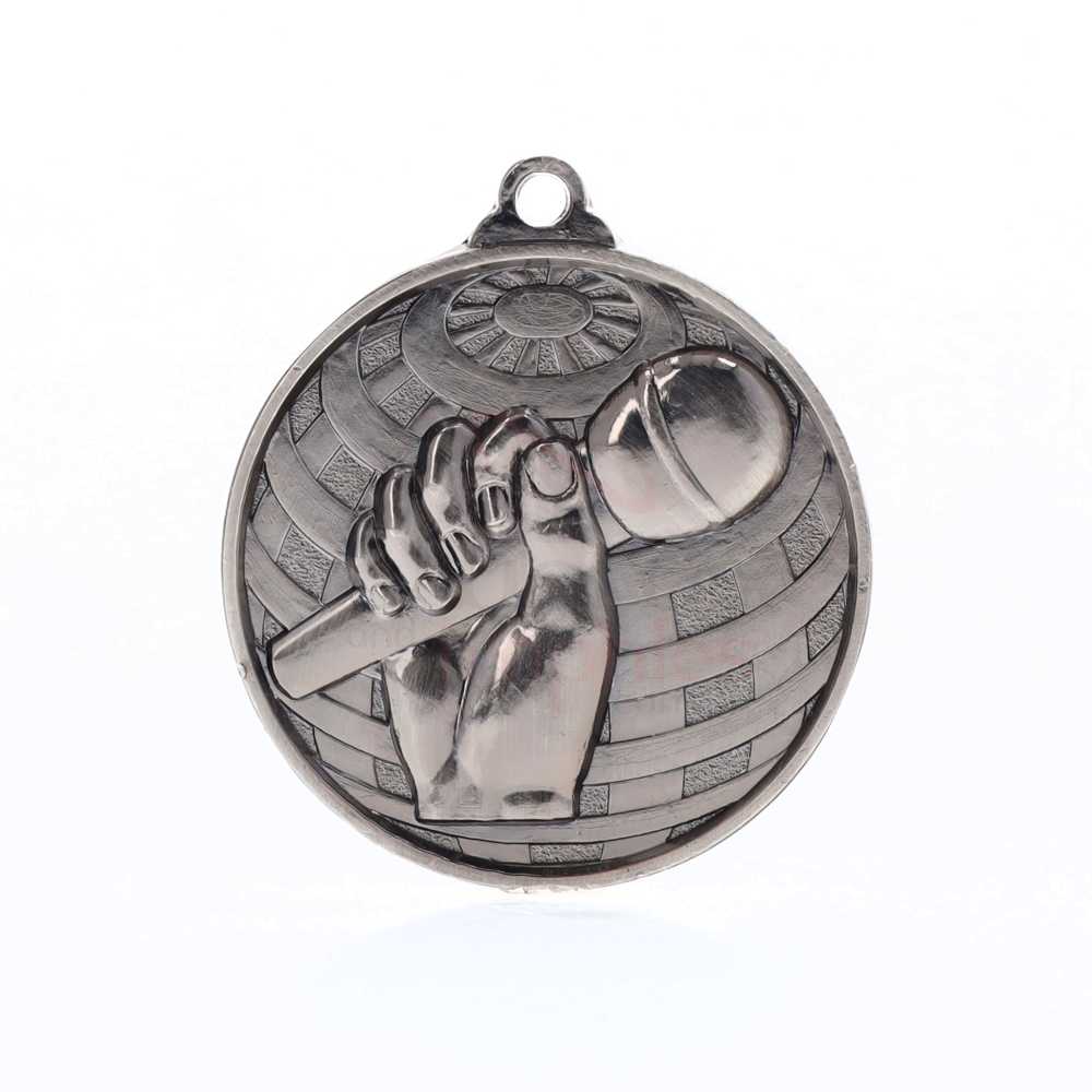 Global Singing Medal 50mm Silver 