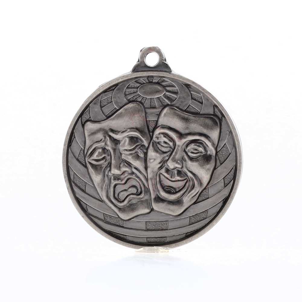 Global Drama Medal 50mm Silver 