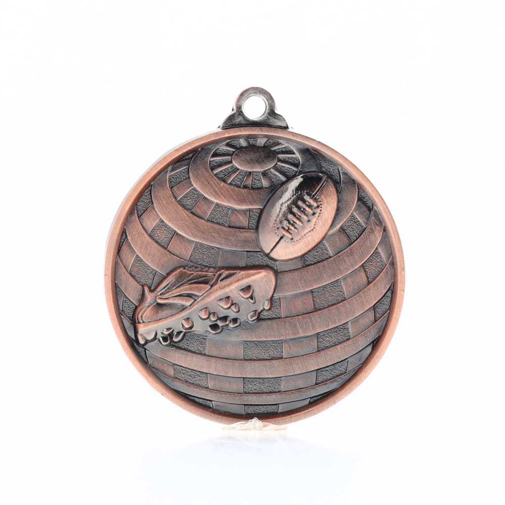 Global AFL Medal 50mm Bronze 