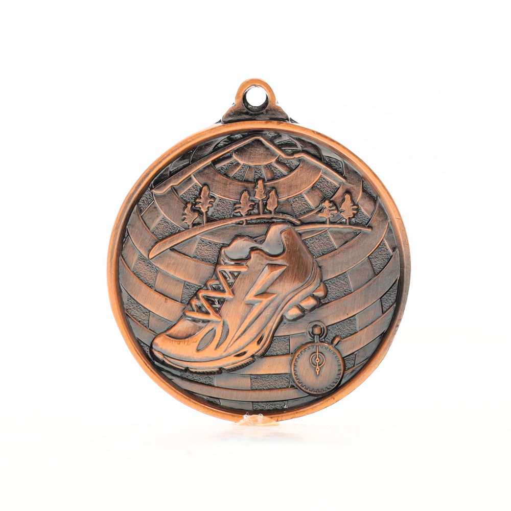 Global Cross Country Medal 50mm Bronze 