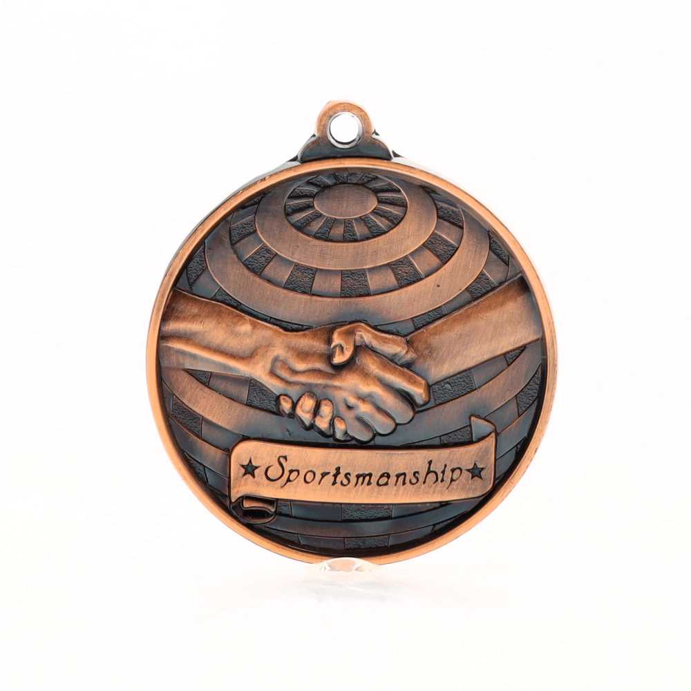 Global Sportsmanship Medal 50mm Bronze 
