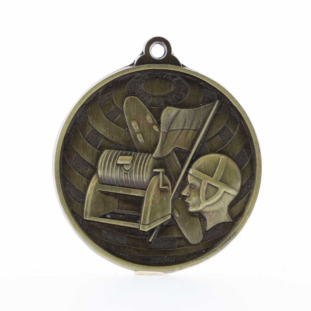 Global Surf Lifesaving Medal 50mm Gold 