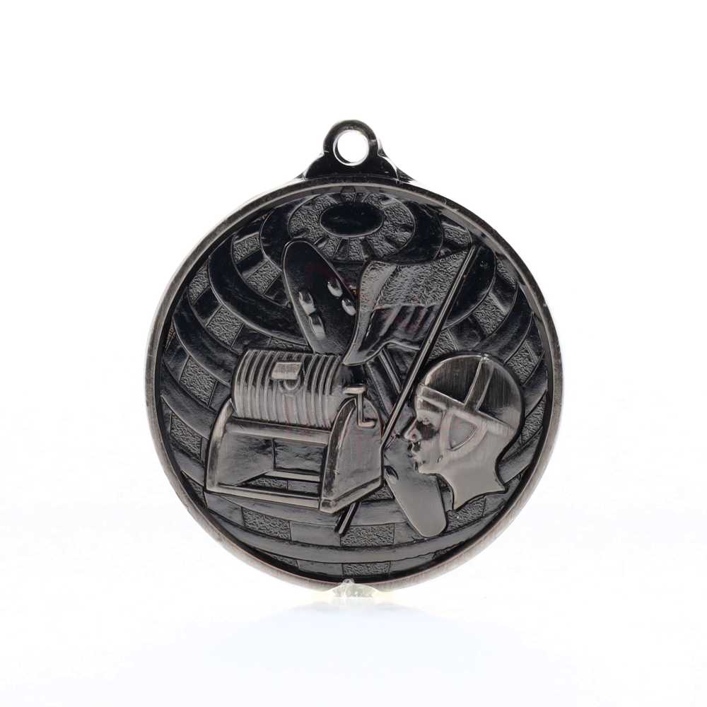 Global Surf Lifesaving Medal 50mm Silver 
