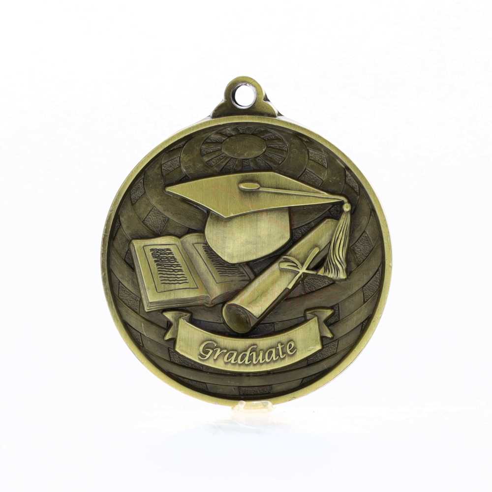 Global Tennis Medal 50mm Gold 