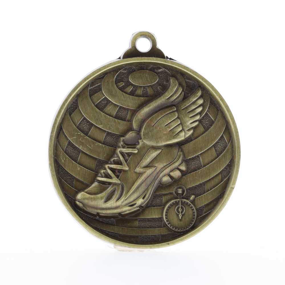 Global Track Medal 50mm Gold 