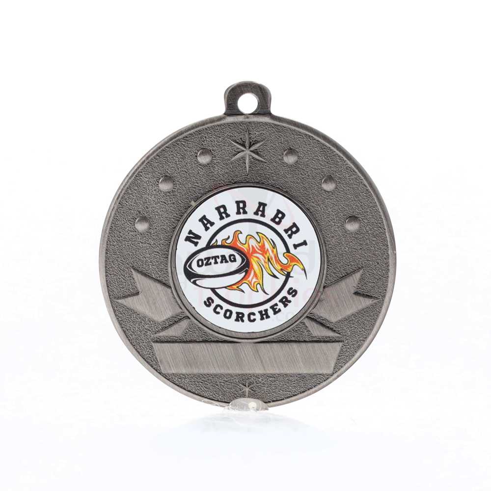 Bright Star Economy Medal 50mm Silver