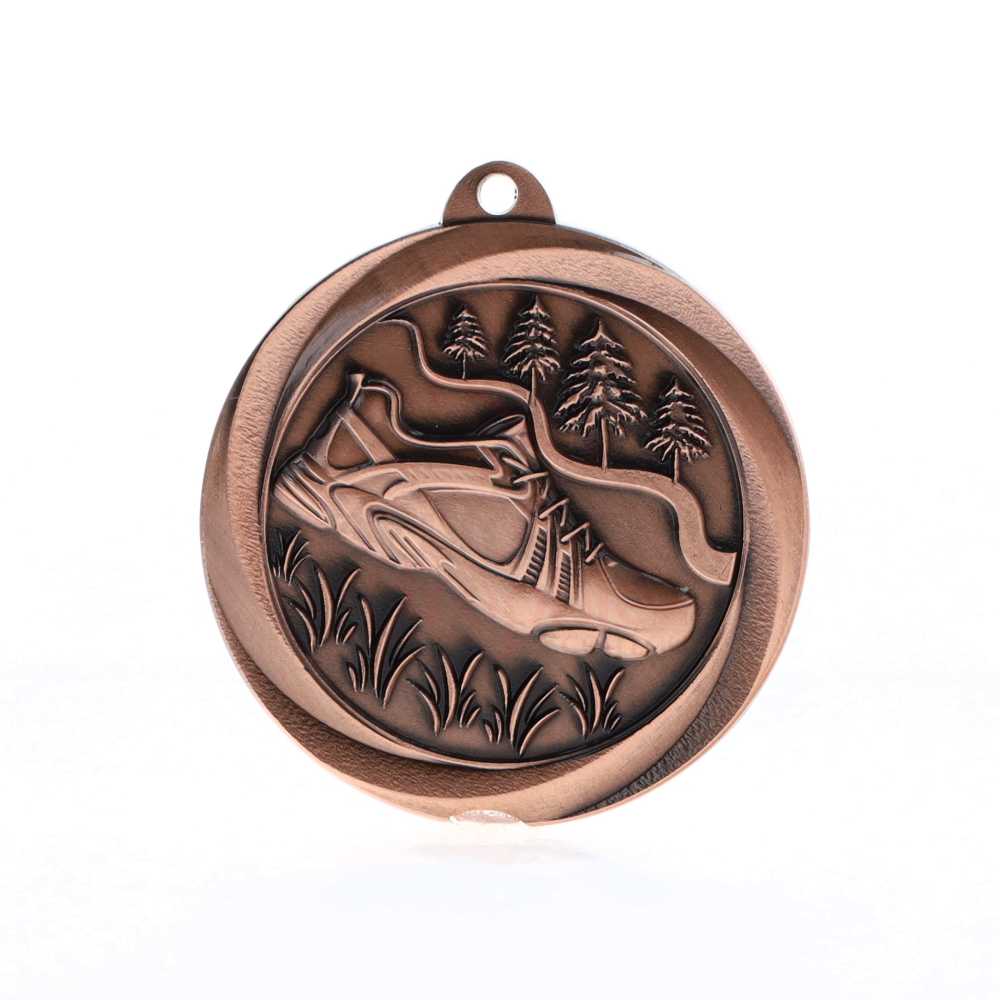 Econo Cross Country Medal 50mm Bronze
