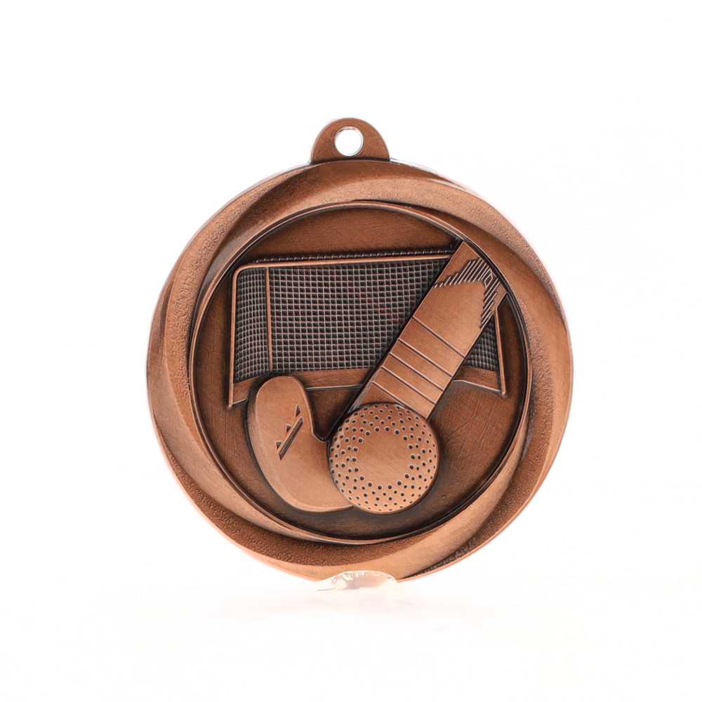 Econo Hockey Medal 50mm Bronze