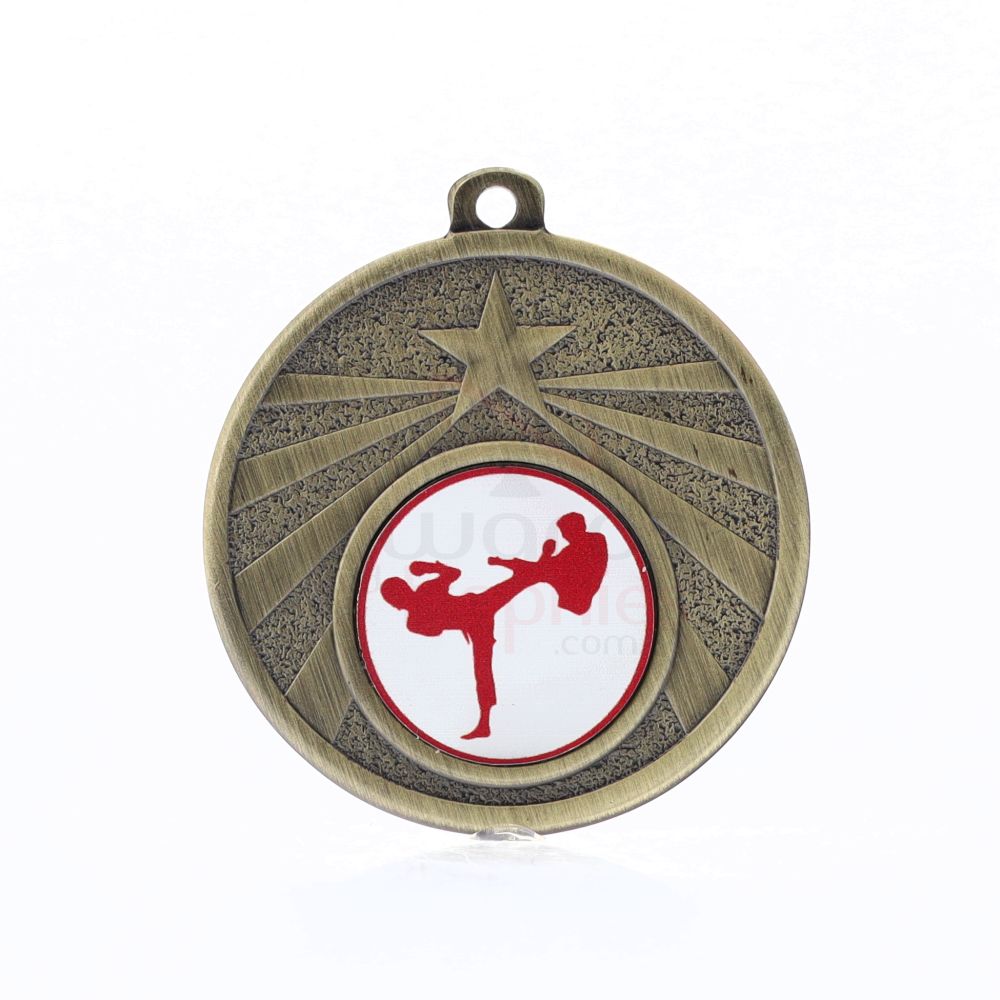Radiance Personalised Medal 50mm Gold