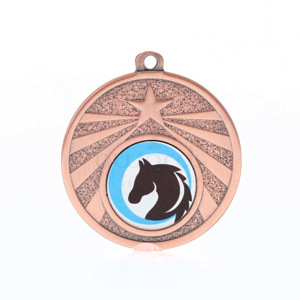 Radiance Personalised Medal 50mm Bronze