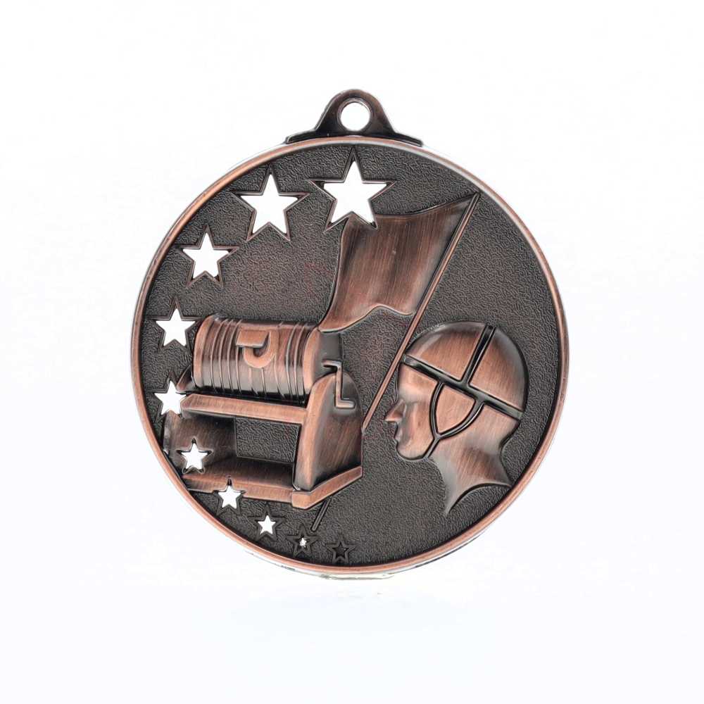 Star Life Saving Medal Gold 52mm Bronze