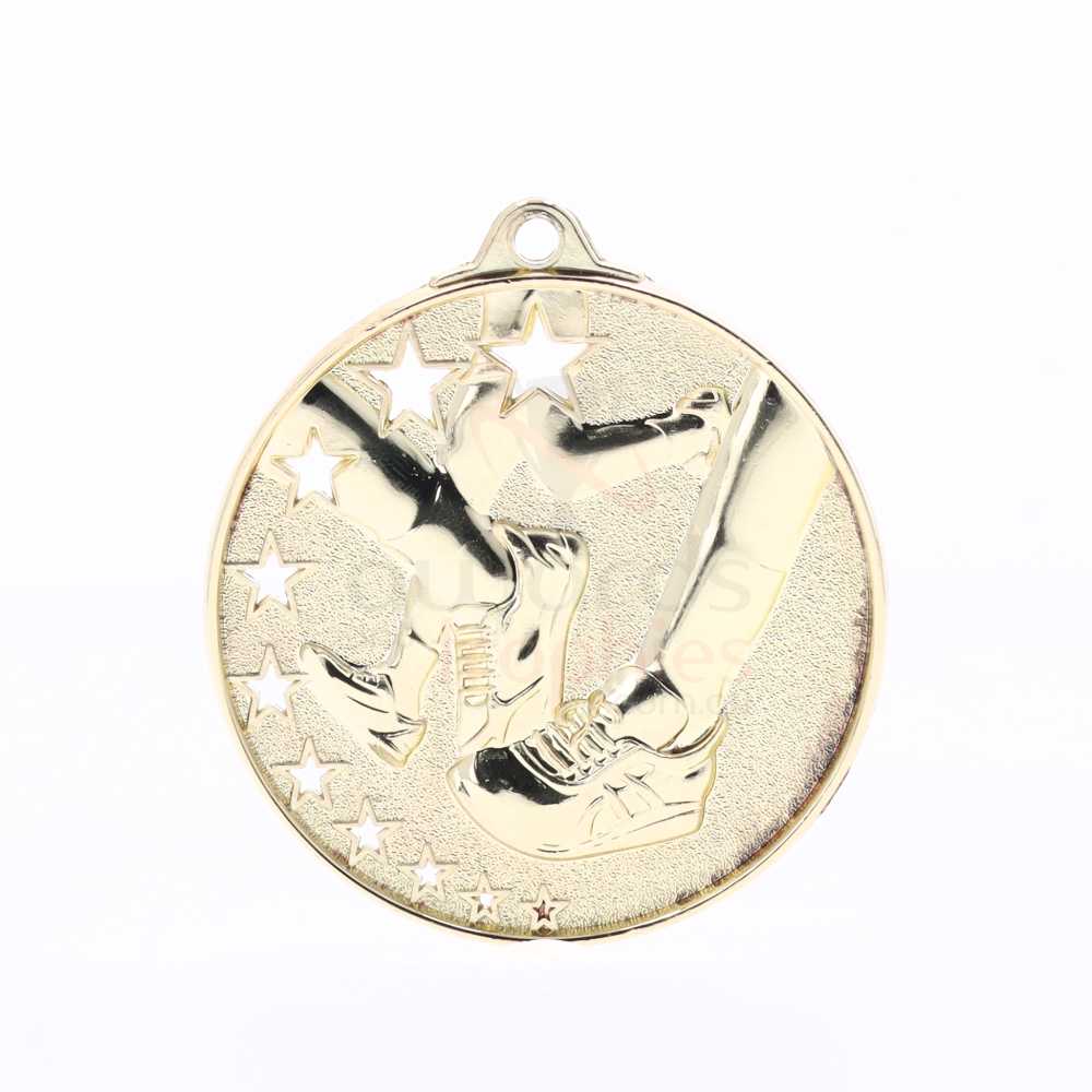 Star Track Medal 52mm Gold