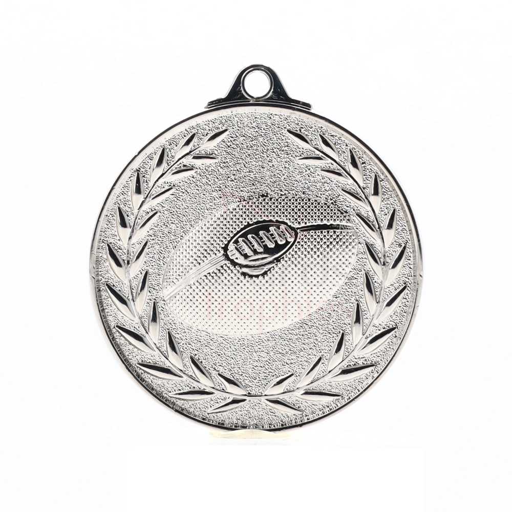 Wreath AFL Medal 50mm Silver