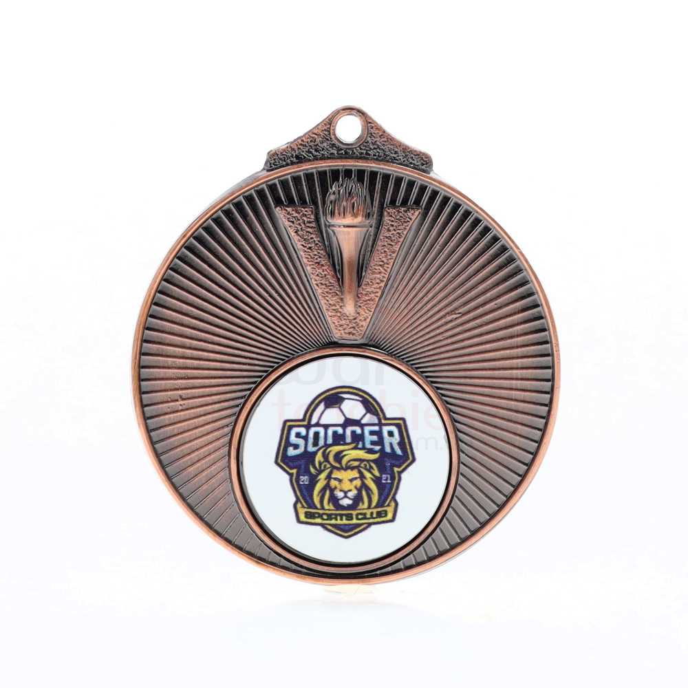 Victory Personalised Medal 50mm Bronze