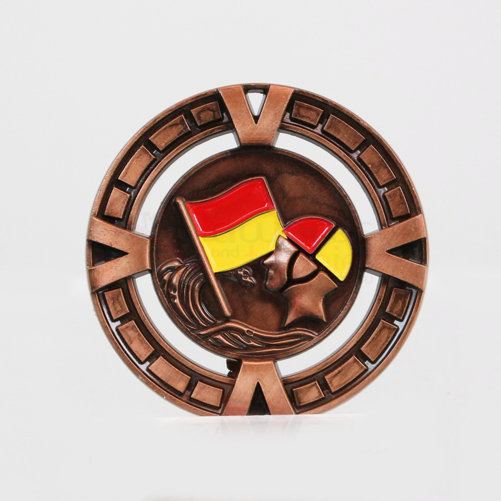 Varsity Lifesaving Medal 65mm Bronze