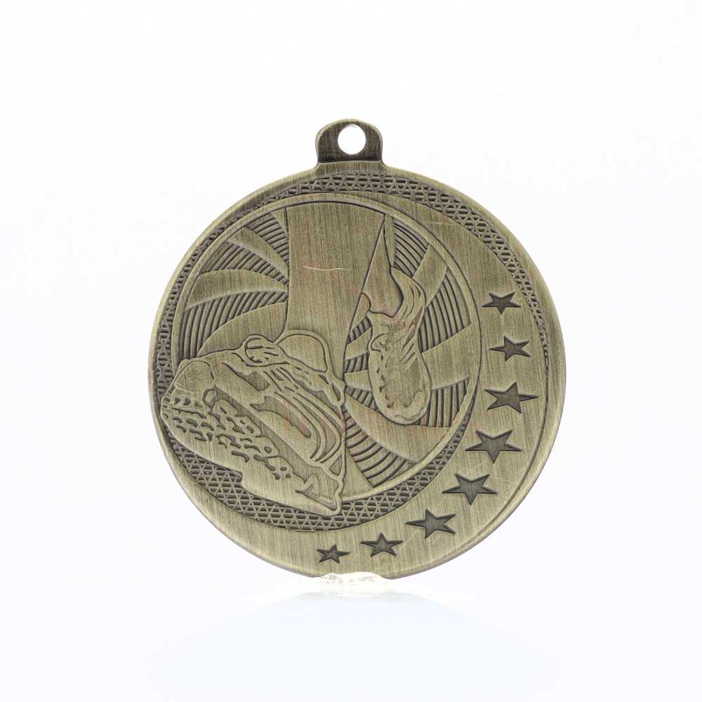 Running Wayfare Medal Gold 50mm