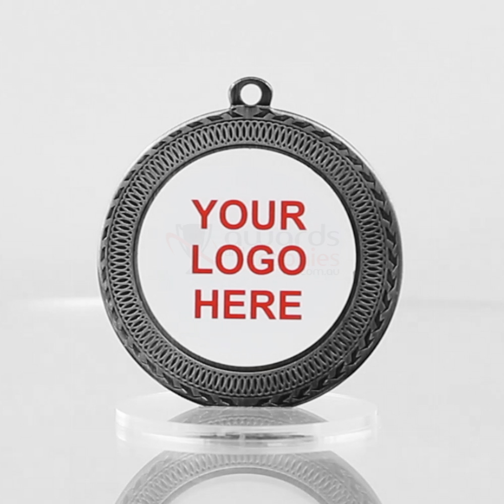 Ovation Personalised Medal Silver 70mm