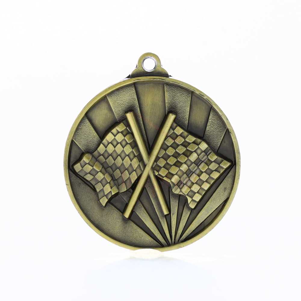 Sunrise Motorsport Medal 50mm Gold