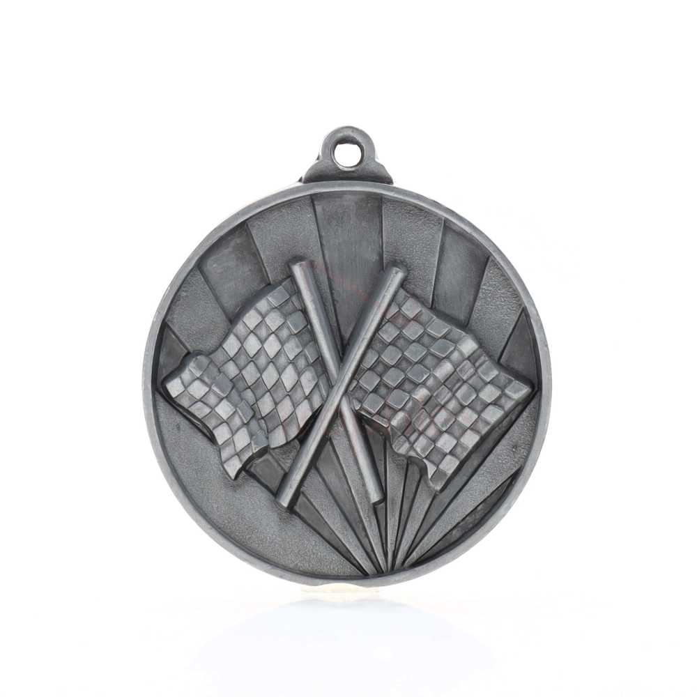 Sunrise Motorsport Medal 50mm Silver