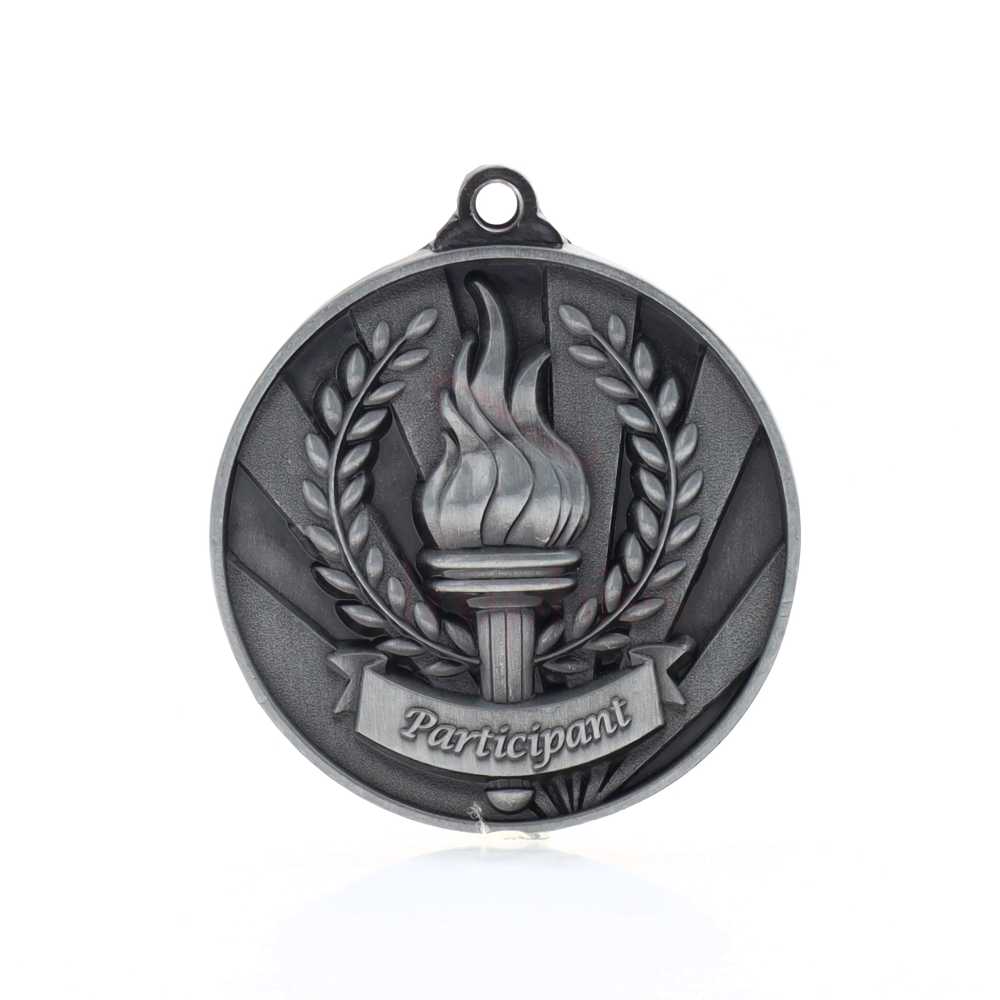 Sunrise Participant Medal 50mm Silver