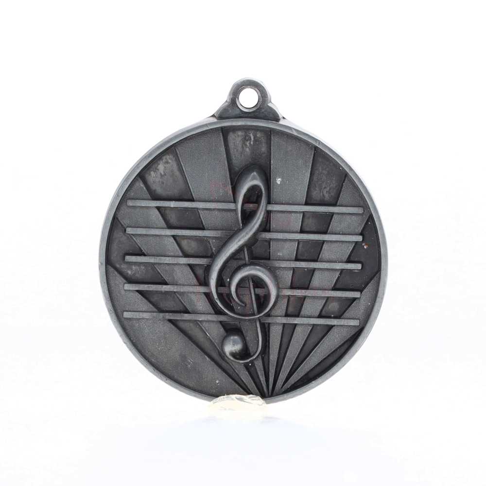 Sunrise Music Medal 50mm Silver