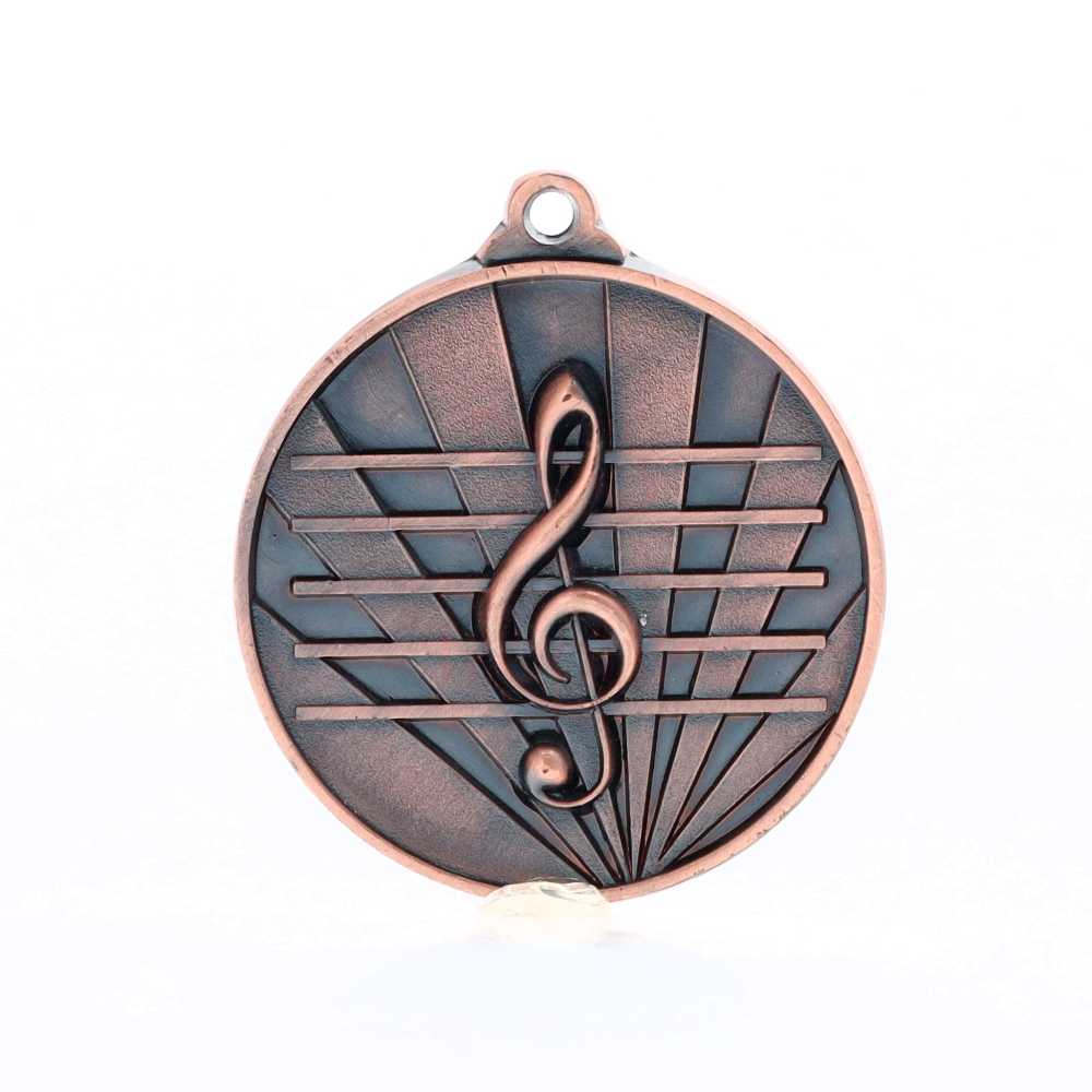 Sunrise Music Medal 50mm Bronze