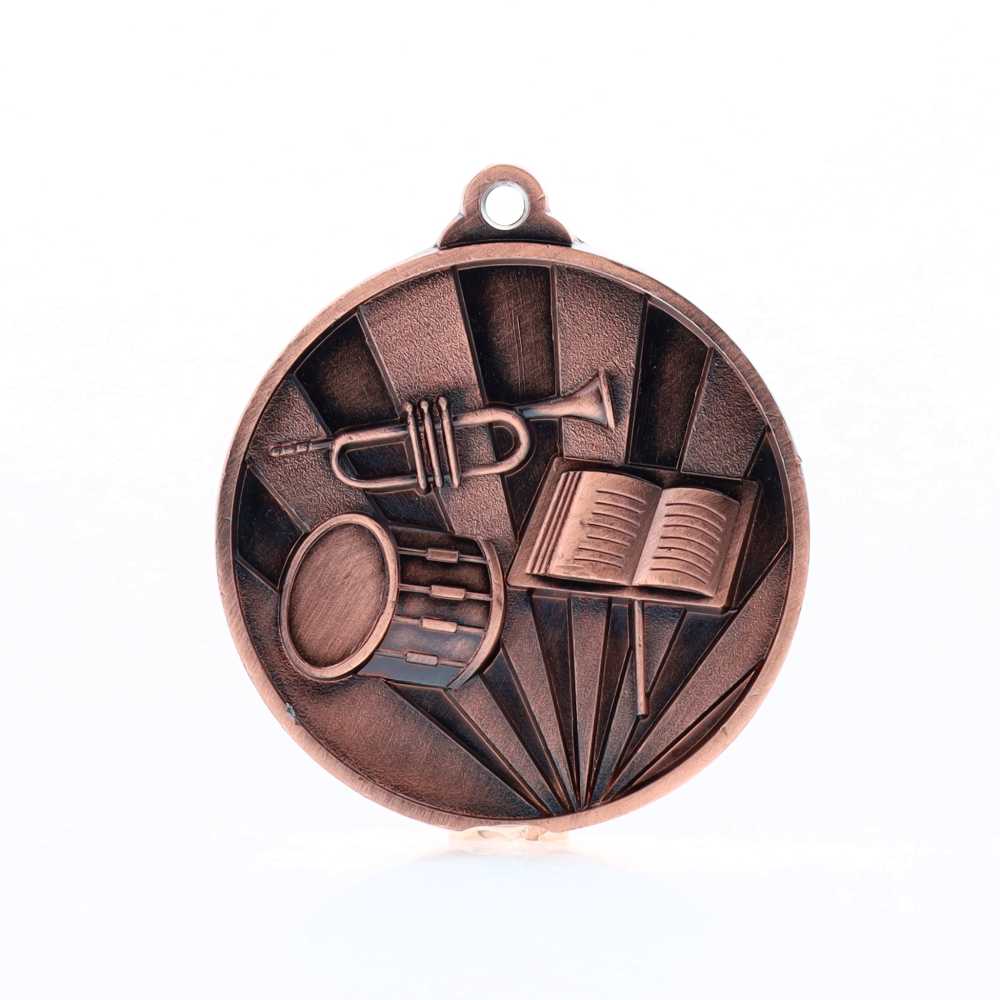 Sunrise Band Medal 50mm Bronze