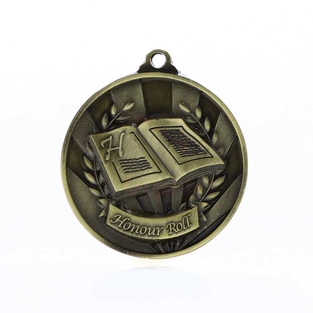 Sunrise Honour Roll Medal 50mm Gold