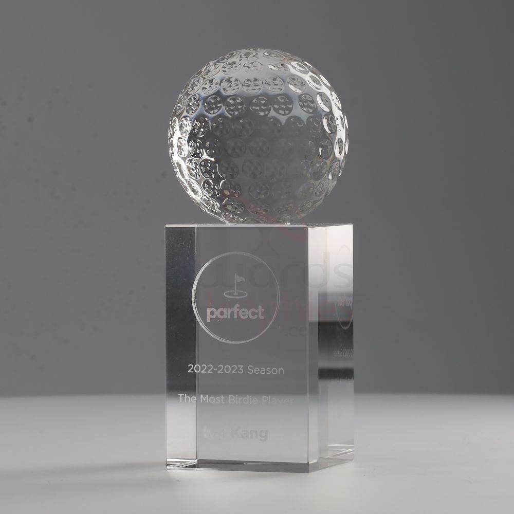 Crystal Acorn Golf 140mm