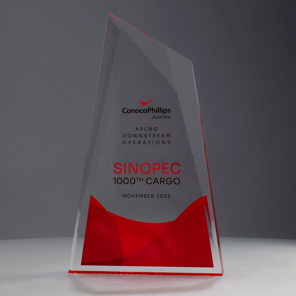 Red Acrylic Charger 255mm