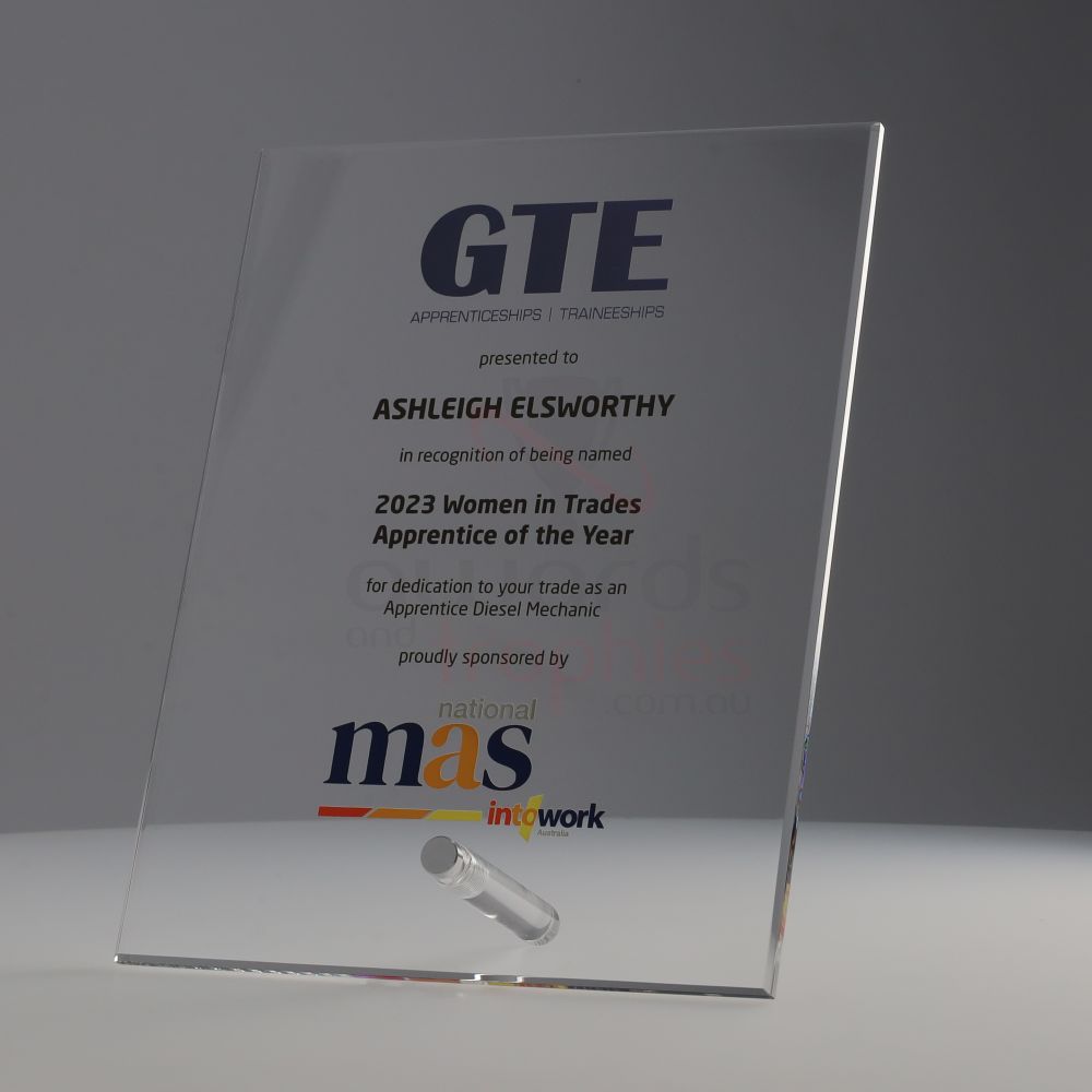 Precision Plaque Acrylic 150mm