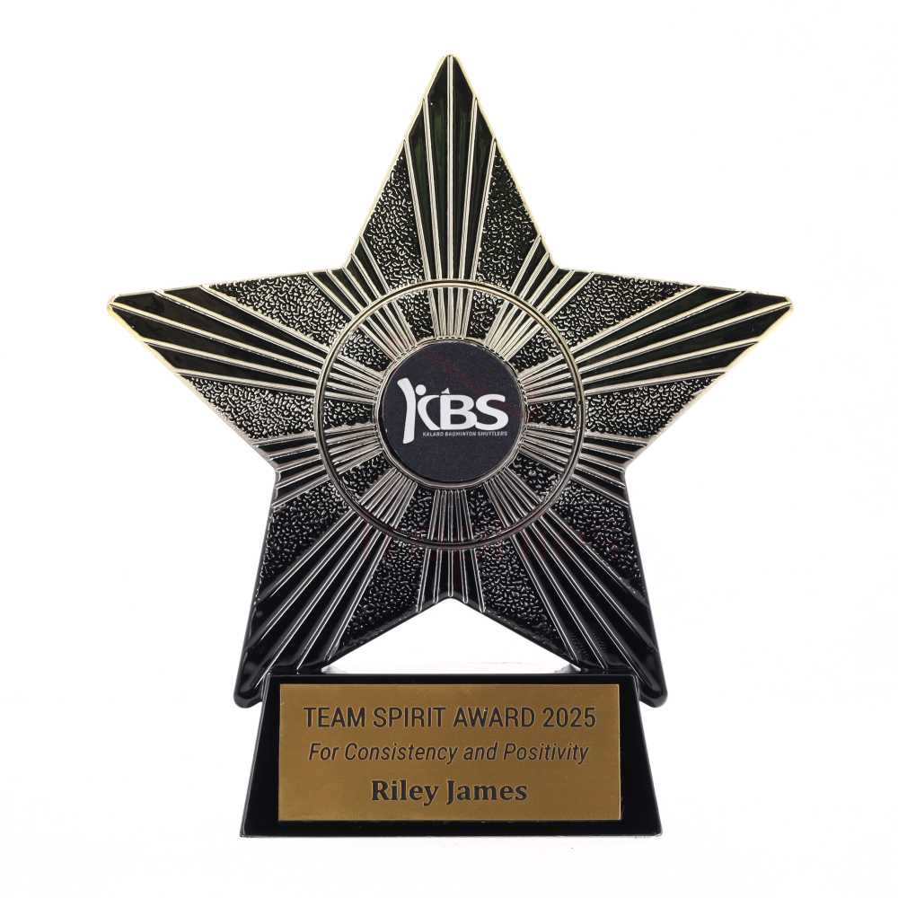 Gradient Star 110mm - Gold/Black