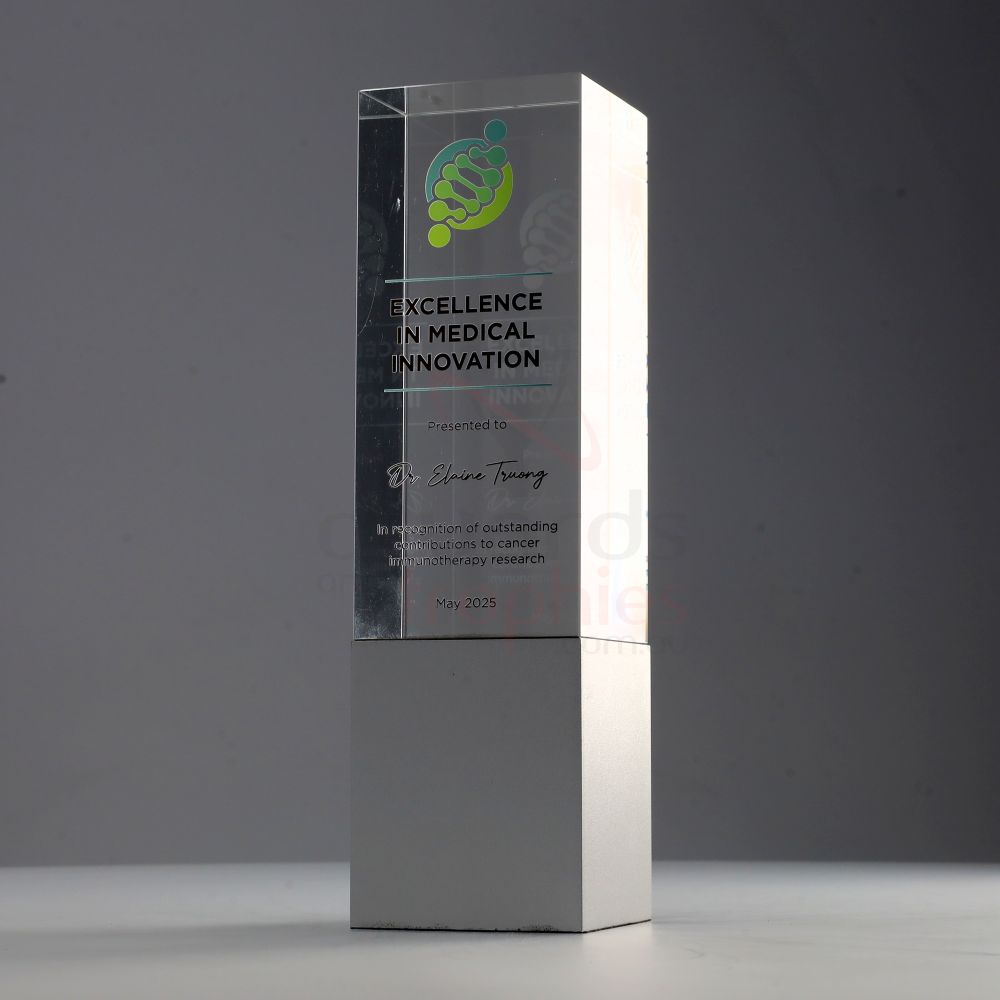 Crystal Crucible With Metal Base 210mm