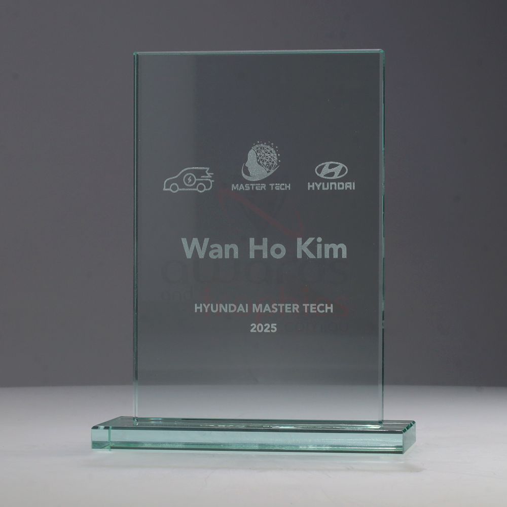 Jade Glass Rectangle 190mm