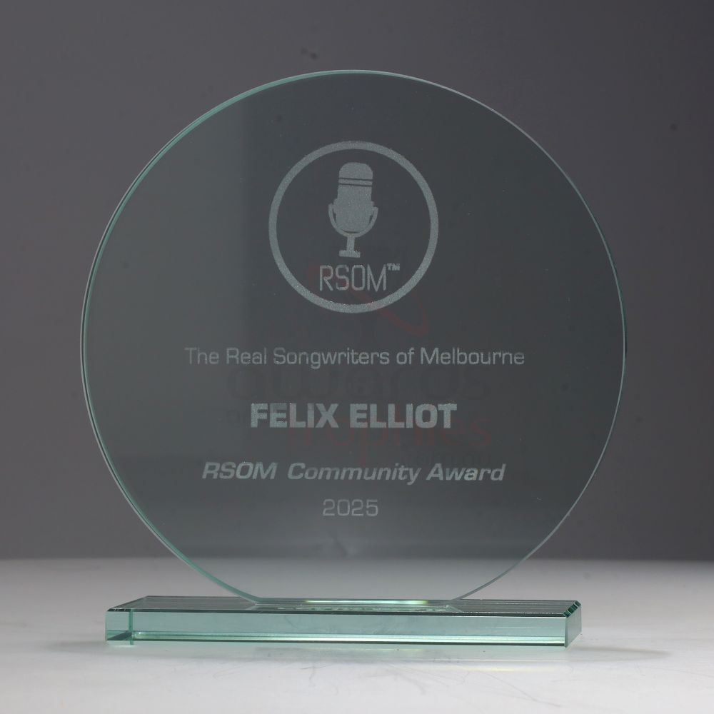 Jade Glass Circle 160mm